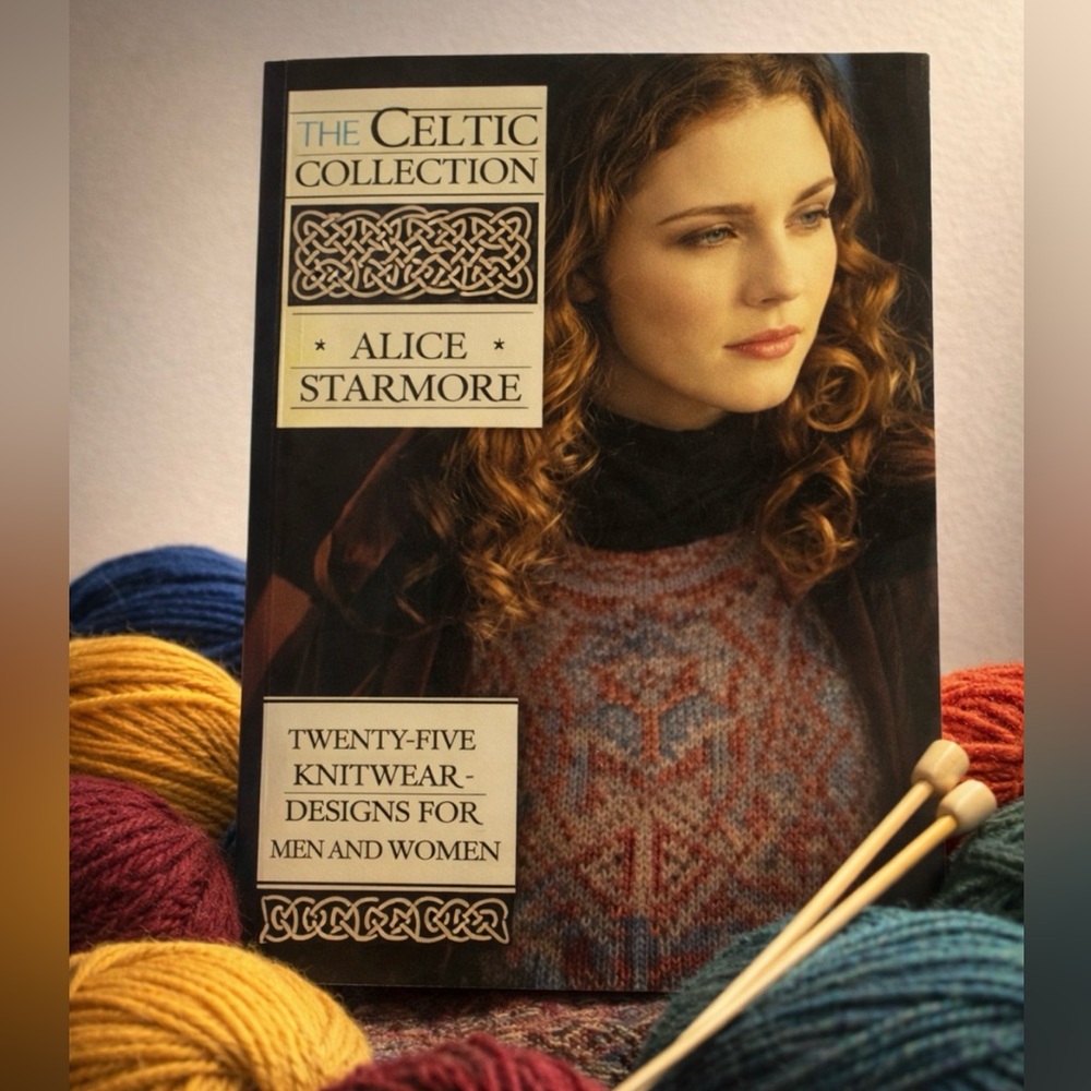 BOOK The Celtic Collection 25 Knitwear Designs Alice Starmore Ireland Patterns